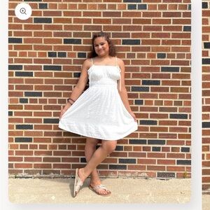 White Birch Ivory Sleeveless Solid Woven Lace Midi Dress size XL